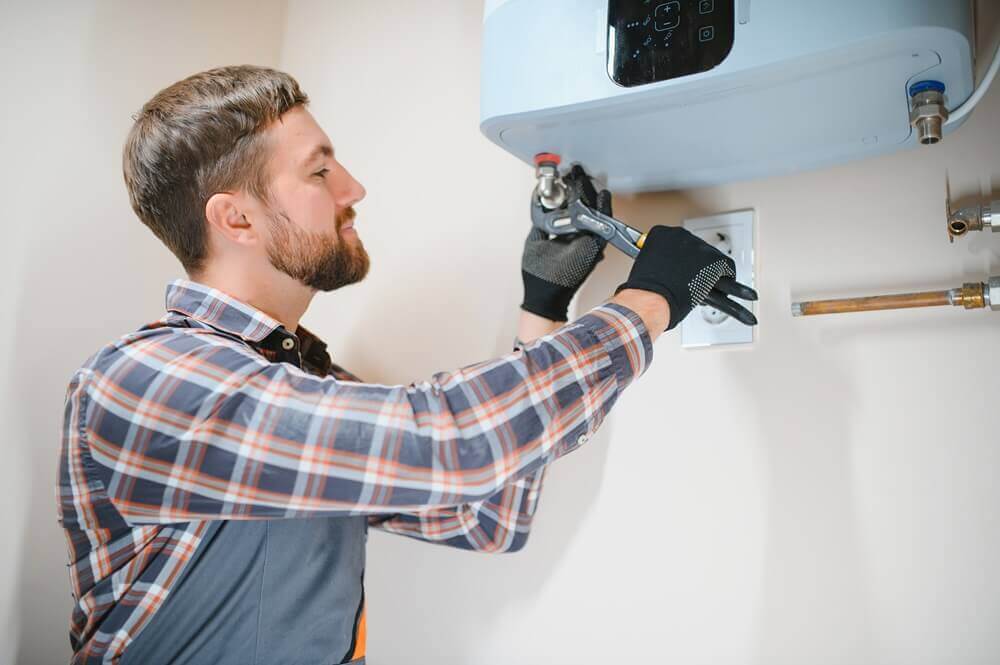 Installing a natural gas boilers