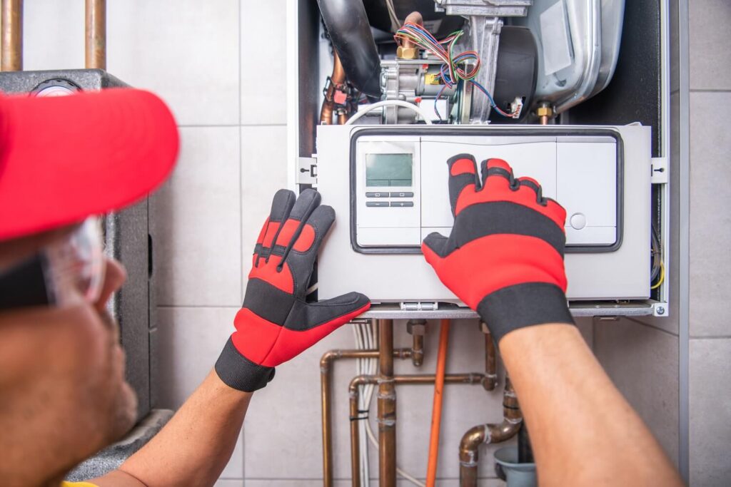 local gas heater furnace repair abington ma